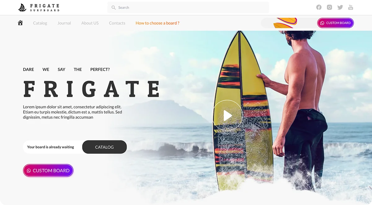 Frigate Surfboards Challenge